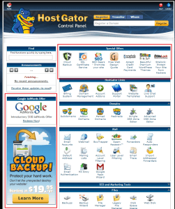 hostgator-cpanel-advertsiement