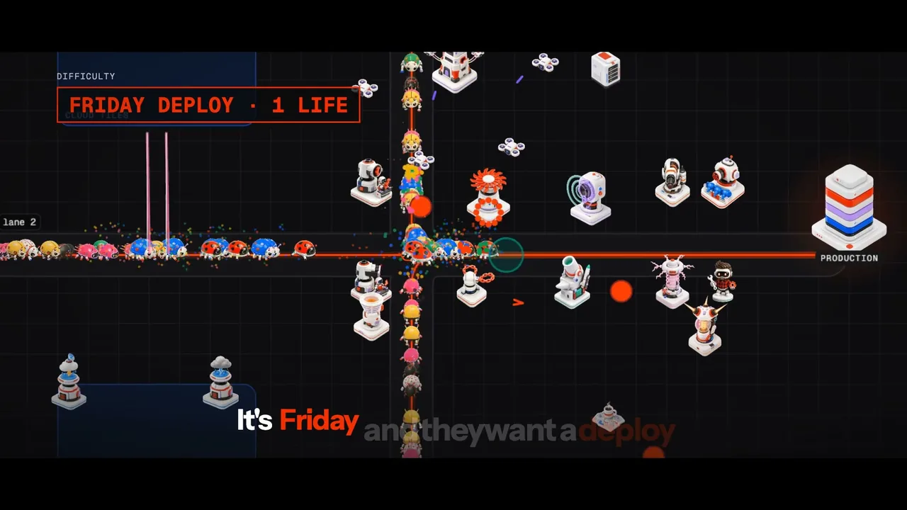 0:16.6 Friday Deploy: captured Black Friday gameplay, karaoke lyric